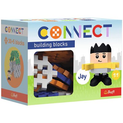 Klocki plastikowe TREFL Connect Pocket Boy Jay 62006