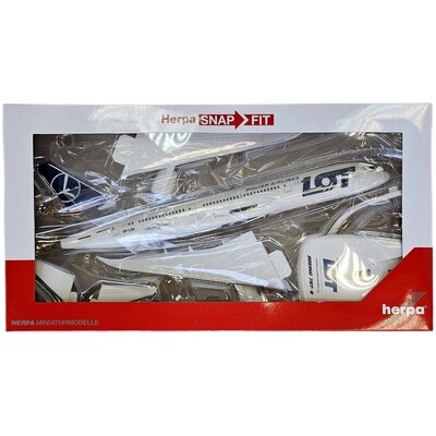 Samolot HERPA Snap-Fit B787-9 PLL LOT Dreamliner 614108