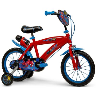Rower dziecięcy HUFFY Spider-Man 14 cali Czerwony Wzrost: 95-110 cm Wiek: 4-6 lat