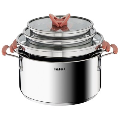 Zestaw garnków TEFAL Opti Space G720S674 (6 elementów)