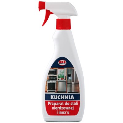 Preparat do czyszczenia powierzchni ze stali nierdzewnej ORO Perfekt inox 500 ml