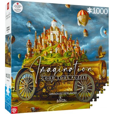 Puzzle CENEGA Imagination Arkadiusz Dzielawski Wielka Przeprowadzka (1000 elementów)