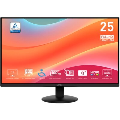 Monitor MSI Pro MP252L 24.5" 1920x1080px IPS 1 ms [MPRT]