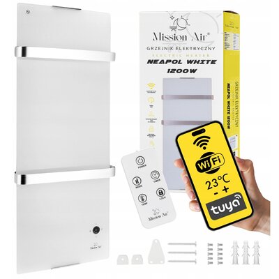 Grzejnik konwektorowy MISSION AIR Neapol Biały Wi‑Fi