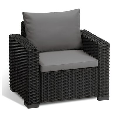 Fotel KETER California Grafit-jasny szary