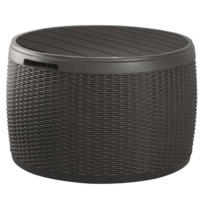 Skrzynia ogrodowa KETER Circa Rattan 140 L Brązowy