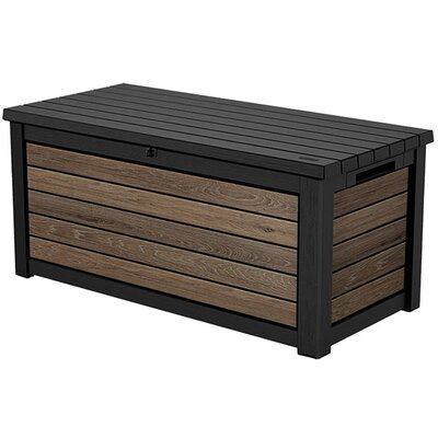 Skrzynia ogrodowa KETER Deco deck box 630 L Jasny-orzech