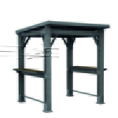 Altana KETER Gazebo Grill Grafit