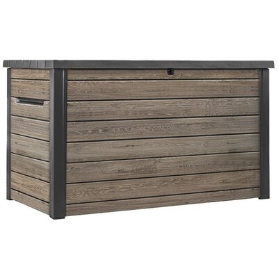 Skrzynia ogrodowa KETER Deco Ashwood 870L Brązowy
