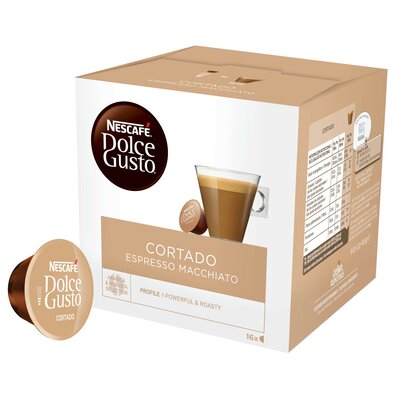 Zdjęcia - Kawa Nescafe Kapsułki  Cortado do ekspresu  Dolce Gusto DOLCE GUSTO CORTA 