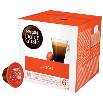 Kapsułki NESCAFE Dolce Gusto Lungo do ekspresu Dolce Gusto