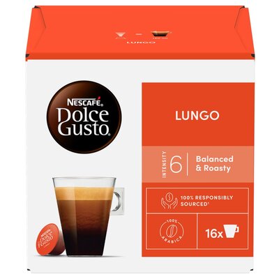 Kapsułki NESCAFE Lungo do ekspresu Nescafe Dolce Gusto
