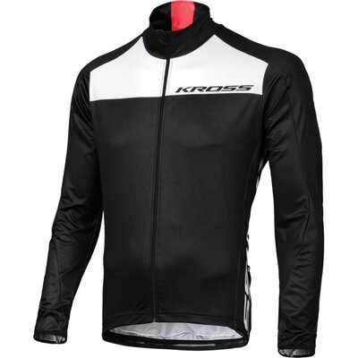 Kurtka rowerowa KROSS Pro Team (rozmiar S) Czarny