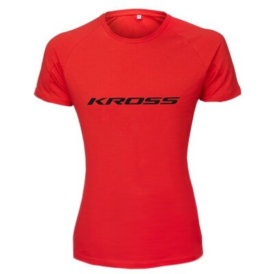 Koszulka rowerowa KROSS Doe (rozmiar S) Czerwony