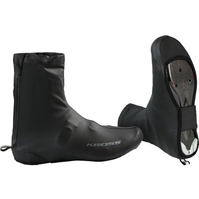 Ochraniacze na buty KROSS Raincover 2.0 Czarny (rozmiar M)