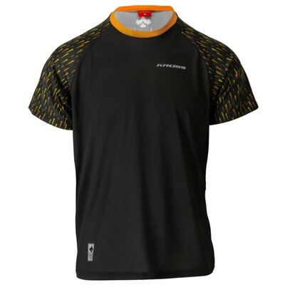 Koszulka rowerowa KROSS MTB Grundo (rozmiar XL) Czarny