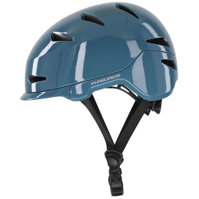 Kask KROSS Capitalo Niebieski Dla dzieci (rozmiar L)