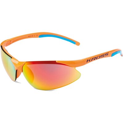 Okulary rowerowe KROSS SX-B 2 T4COK000015ORBL Pomarańczowo-niebieski