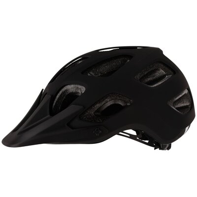 Kask rowerowy KROSS Sentiero DLX Czarny MTB (rozmiar M)