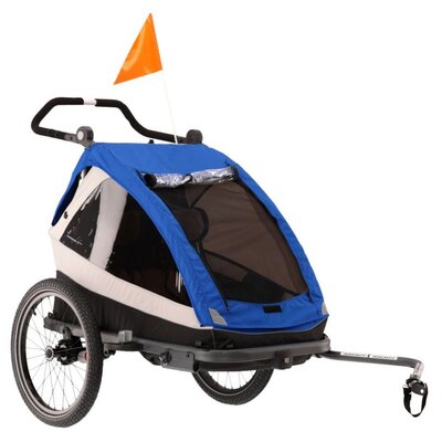 Przyczepka rowerowa KROSS Joy 30kg Pasy