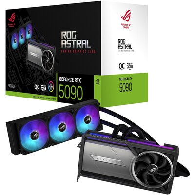 Karta graficzna ASUS ROG Astral LC GeForce RTX 5090 32GB OC Edition DLSS 4