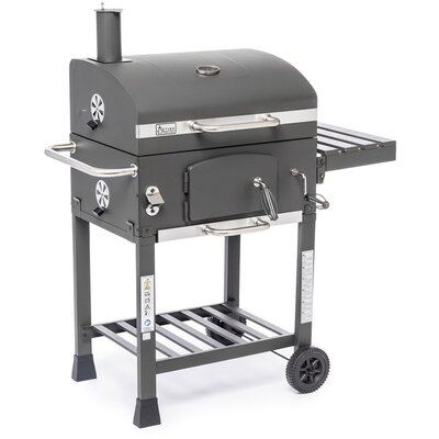 Grill węglowy ACTIVA Angular 11245K z kominem 57.5 x 42 cm