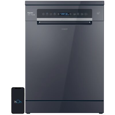 Zmywarka CANDY Rapido CF 6B4S1PA Wash&dry 35', Speed Drive Inverter, Smart Door - automatycznie otwierane drzwi, hOn