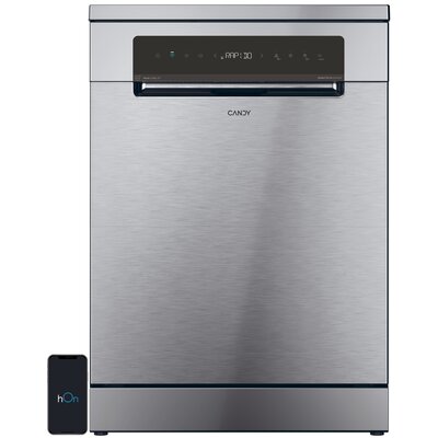 Zmywarka CANDY Rapido CNF 4A4S3PSX Wash&dry 35', Smart Sensor - czujnik załadunku, Smart Door - automatycznie otwierane drzwi, hOn