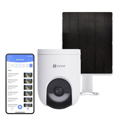 Kamera EZVIZ HB8 Zewnętrzna, Wi-Fi, Kamera obrotowa + Panel solarny