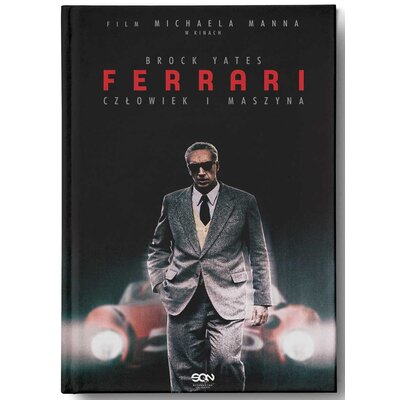 Książka Ferrari Człowiek i maszyna Brock Yates (twarda okładka)