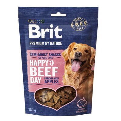 Przysmak dla psa BRIT Premium Snacks Wołowina z jabłkiem 180 g