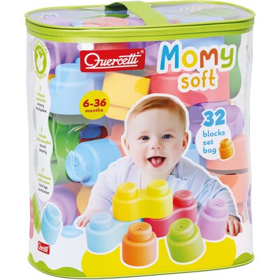 Klocki plastikowe QUERCETTI Miękkie klocki Momy Soft 040-4143