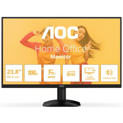 Monitor AOC 24B35HM2 23.8" 1920x1080px 100Hz 1 ms [MPRT]