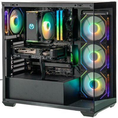 Komputer MAD DOG KRUX-EXO-I01WR32WP i5-13400F 32GB RAM 1TB SSD GeForce RTX4060 DLSS 3 Wi-Fi Windows 11 Professional