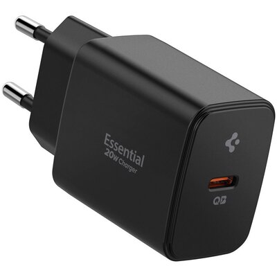 Ładowarka sieciowa SPIGEN Essential EE201EU 20W Czarny
