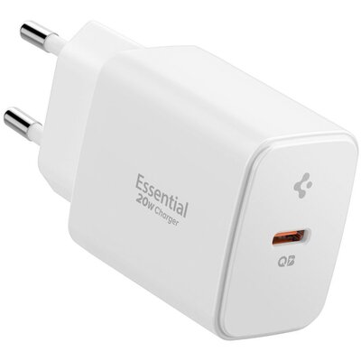 Ładowarka sieciowa SPIGEN Essential EE201EU 20W Biały