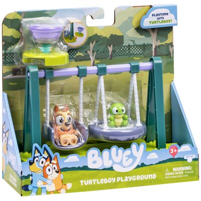 Zestaw figurek BLUEY Żółw i huśtawka BLU17978