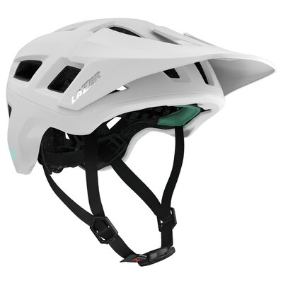 Kask rowerowy LAZER Coyote KinetiCore Biały mat MTB (rozmiar S)