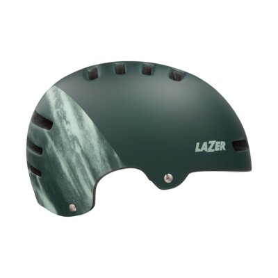 Kask LAZER Armor 2.0 Zielony mat z możliwością zamontowania lampki (rozmiar M)