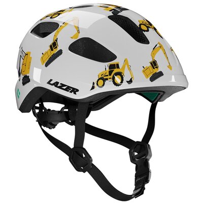 Kask rowerowy LAZER Pnut KinetiCore 2.0 Biało-żółty dla Dzieci (rozmiar XS)