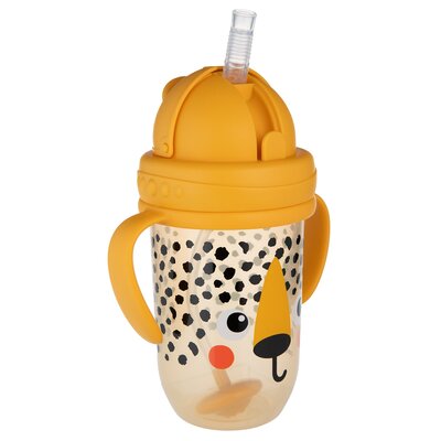 Butelka CANPOL BABIES BabiesBoo Gepard 56/617 270 ml Pomarańczowy