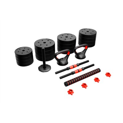 Zestaw hantli ATHLER LIO45 (2 x 0.5 / 4 x 1.25 / 4 x 2.5 / 8 x 3 kg)