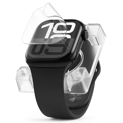 Folia ochronna RINGKE Dual Easy Pro do Apple Watch 10/11 (46 mm) Przezroczysty (2 szt.)