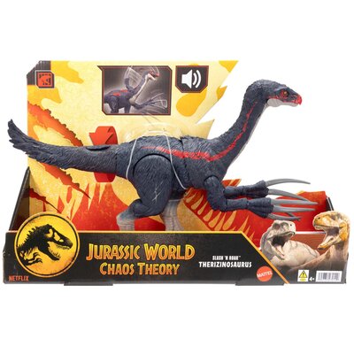 Figurka JURASSIC WORLD Teoria Chaosu Terizinozaur JCG16