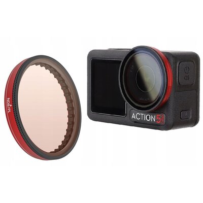 Filtr hybrydowy 2w1 SUNNYLIFE FI903-8 do Dji Osmo Action 3/4/5 Pro