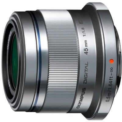 Obiektyw OLYMPUS M.Zuiko Digital 45 mm f/1.8 Srebrny