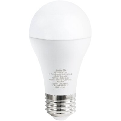 Inteligentna żarówka LED SETTI+ SL227 14W E27 Wi-Fi