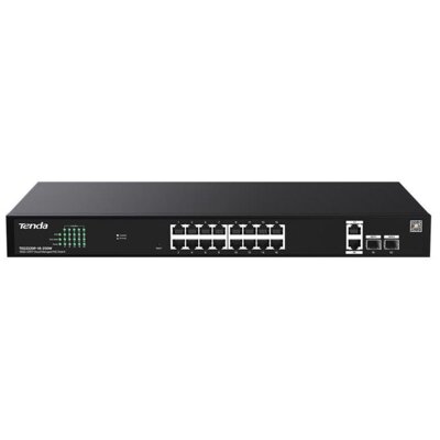 Switch TENDA TEG2220P-16-250W Gigabit Ethernet, 20 portów, Funkcja PoE, Zarządzalny