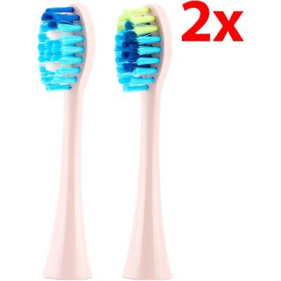Oryginalna końcówka do szczoteczki BERDSEN Galaxy (2 szt.) Różowy (Delikatna dla zębów)