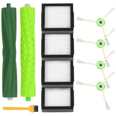 Zestaw akcesoriów EXTRALINK EX.23049 do iRobot Roomba /i3/i3+/i4/i6/i6+/i7/i7+/i8/i8+/E5/E6/E7 (11 elementów)